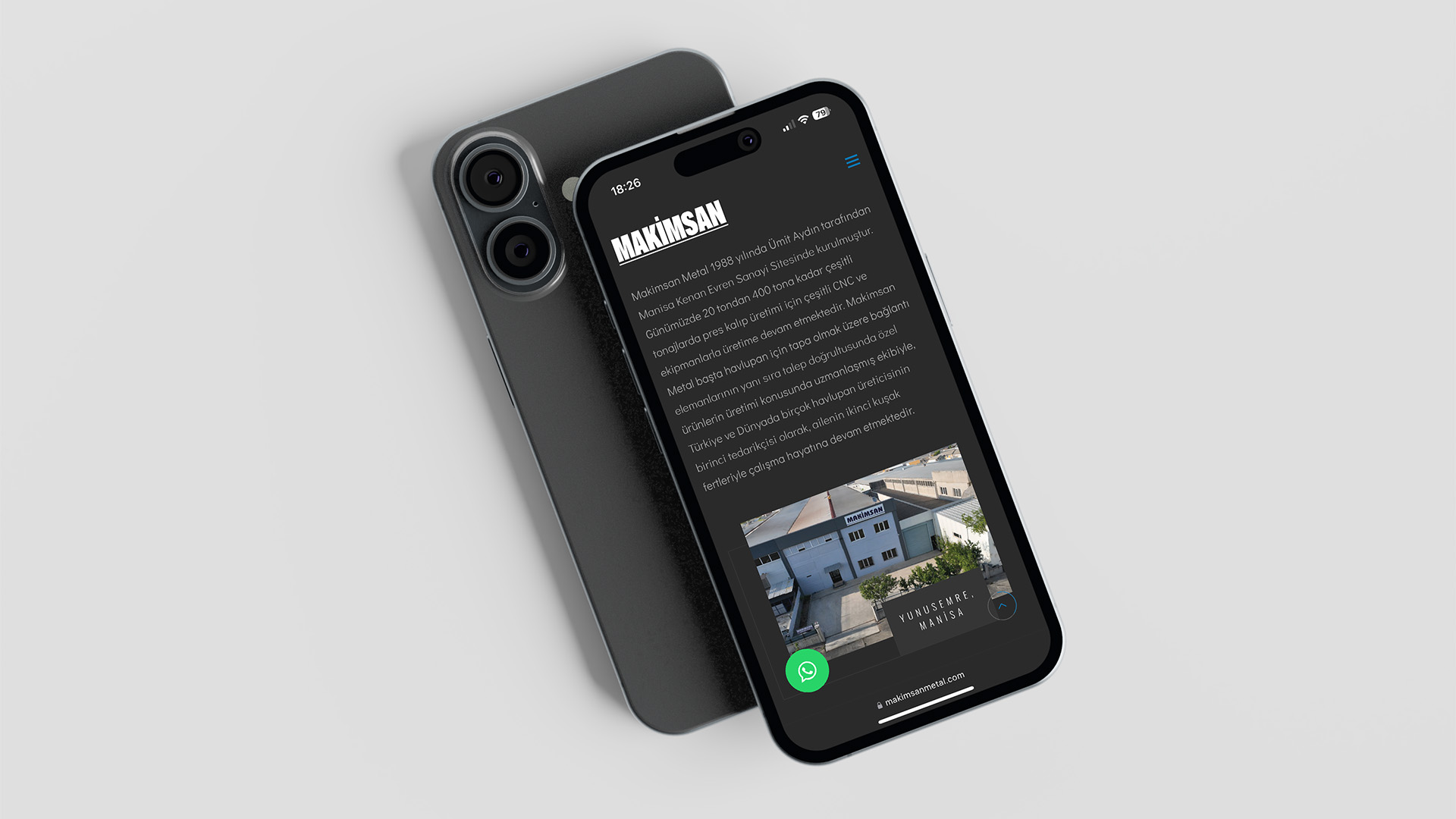 Makimsan Metal Website